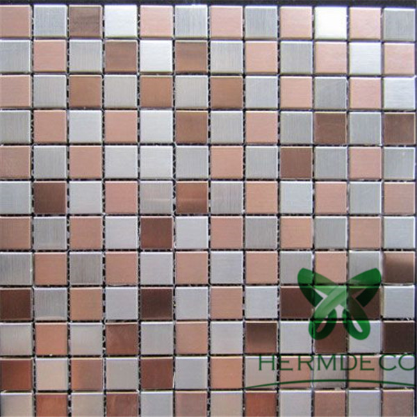 Discount wholesale Decorative Stainless Steel Sheet -
 Factory Supply Pvd Coated  Mosaic Stainless Steel Sheet-HM-MS016 – Hermes Steel