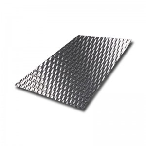 Stainless steel stamped plate 5wl 6wl pattern sheet 1.2mm 4x8ft for interior exterior vehicle decoration