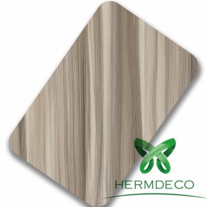 Foshan Lamination Finish Wood Quality Stainless Steel Sheet-HM-081