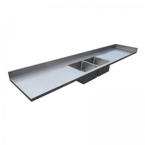 Customized Thickness Stainless Steel Countertop 304 Stainless Steel Decorative Sheet Anti-scratch Stainless Steel Sheet