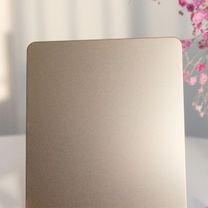 304 Stainless Steel Bead Blasted Sheet Matt Sand blasted Stainless Sheet Brushed Stainless Steel Sheet for Wall Decoration