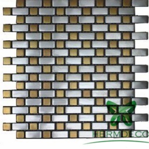 High Performance Sus316 Stainless Steel Sheet -
 Strips Glass Mix Stainless SteelMetallic Mix Crystal Diamondmosaic Tiles-HM-MS031 – Hermes Steel