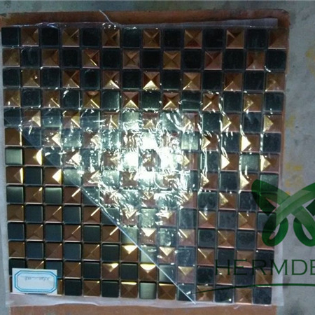 2018 wholesale price China Wholesale 430 Stainless Steel Plate -
 Stainless Steel Brushed Surface Mosaic Tiles-HM-MS044 – Hermes Steel