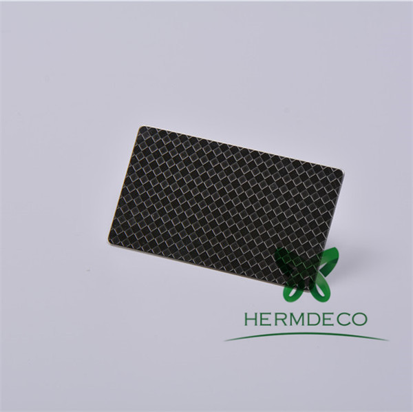 Popular Design for 201 Stainless Steel Circle -
 Embossed Finish Low Price Stainless Steel Plate 304-HM-035 – Hermes Steel