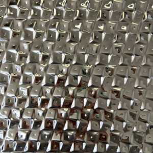 201 304 316 430 grade embossed 3D wall panel ceiling decorative sheets stamped stainless steel sheet