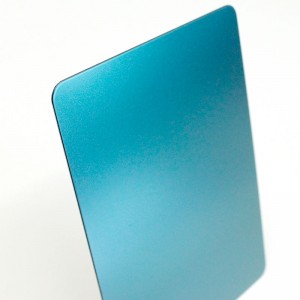 304 Pvd Color Sandblasted Stainless Steel Sheet Green Bead Blasted Stainless Steel Sheets Decoration Stainless Steel Plate