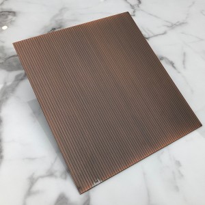 Antique style aisi 304 2mm 3mm decorative stainless steel price sheet for decorative antique wall and tools