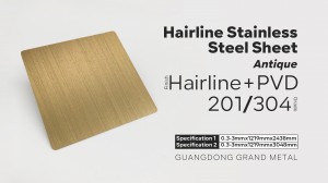 ss sheet gold plated stainless steel hairline stainless 201 304 plate