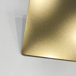 4×8 4×10 Oil Hairline beadblasted sandblasted titanium plating Stainless Steel Decorative Sheet