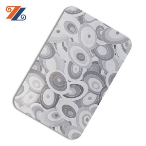 Checked Diamond Building 304 Embossed Stainless Steel Sheet for Decorative