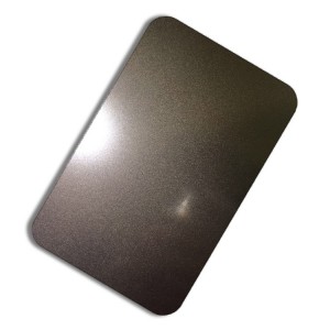 Hotel Decoration Black Bead Blasted 201 304 316 Stainless Steel Sheet Supplier