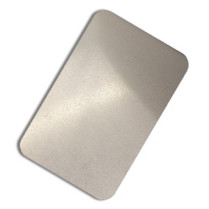 No. 4 Surface Thin Customized Color Matte Sandblasted Decorative Color Stainless Steel Sheet