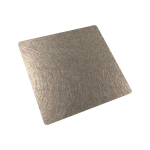 Vibration finish pvd color coating stainless steel sheet for inner decoration elevator door panel kitchen hardware