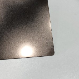 201 304 Colour Black Sandblast Anti-Finger Print Decorative Stainless Steel Sheet From China Supplier