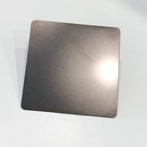 201 304 Colour Black Sandblast Anti-Finger Print Decorative Stainless Steel Sheet From China Supplier