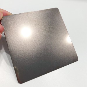 201 304 Colour Black Sandblast Anti-Finger Print Decorative Stainless Steel Sheet From China Supplier