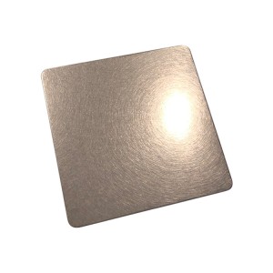 AISI 304 316 316L 430 1mm 1.2mm Color Cross Vibration Hairline Stainless Steel Sheet 316L Plates Price for Ceiling Sheets