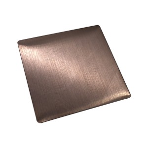 304 PVD Color Coating Stainless Steel Metal Decorative Sheet Customized For Morden Interior Design