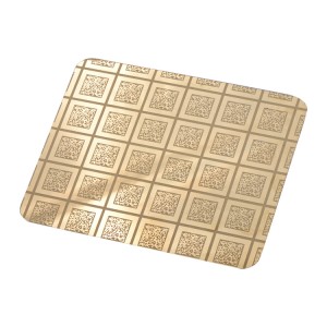 Without middleman hot sales 201 1219×2438 0.8mm mirror etching titanium gold stainless steel wall patterns for decoration