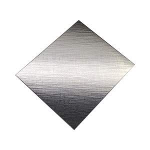 304 Bright finish decoration embossed stamped metal stainless steel sheet