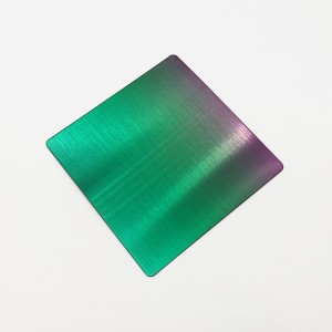 304 stainless steel 4*8ft pvd color hairline surface decorative metal stainless steel sheet from foshan factory