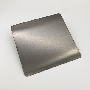 High Quality Luxurious Golden Color Coated Hairline 304 Decorative Stainless Steel Sheet