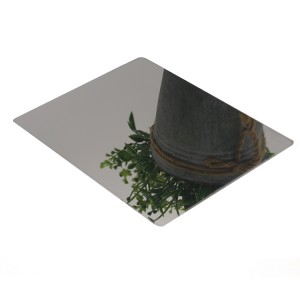 Foshan house building materials mirror polishing 8K pvd color coating stainless steel sheet for wall and pillar cladding