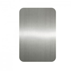 PVD coating stainless steel sheet hairline finish with anti-finger print surface for hotel wall protection