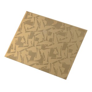 Factory Wholesales 8K Mirror Color Etched Cheap Stainless Steel Sheet Supplier for Wall Panels and Decoration