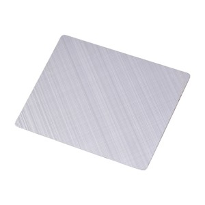 Ss Colored Stain Finish Sheets cross Hairline Brushed Stainless Steel Color Sheets For Sale