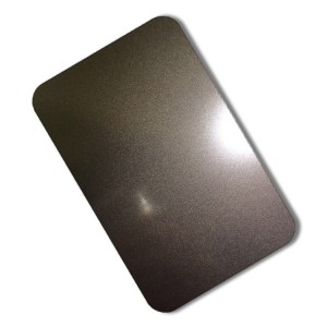 SS316 PVD Color Coating 1mm Bead Blasted Stainless Steel Sheet for Kitchen Fabrications