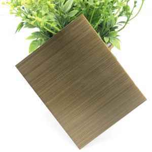 SUS Customize Antique 0.8mm Thickness Stainless Steel Sheets Manufacturers for Interior Decoration Design