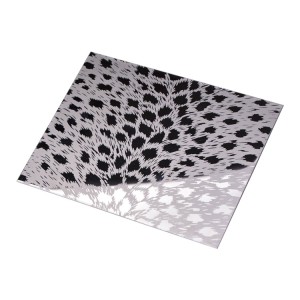 0.8 thickness SUS 316 pvd etched decorative stainless steel sheet plate for interior decoration of hotel and public wall