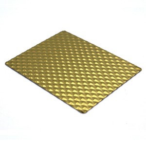Bright finish decoration embossed stamped metal stainless steel sheet
