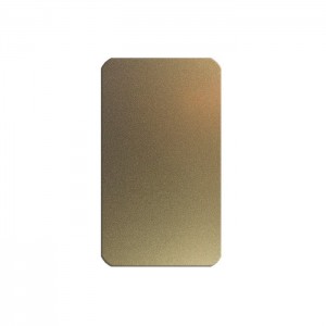 AISI ASTM 304 201 Customized 4×8 Stainless Steel Bead Blasted Metal Gold Color Sheet for Hotel Casino Interior Decoration