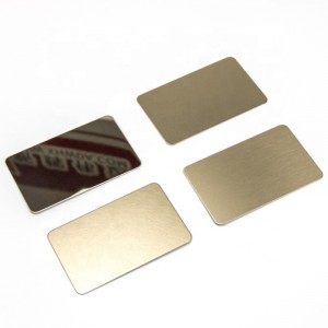 304 316 Vibration Finish Gold Color Coating 4ftx8ftstainless Steel Metal Customized Sheet for Sale