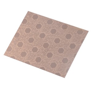 ATEM 304 0.8mm 1mm 4x8ft etched  pvd color stainless steel sheets  for exterior brick wall panels