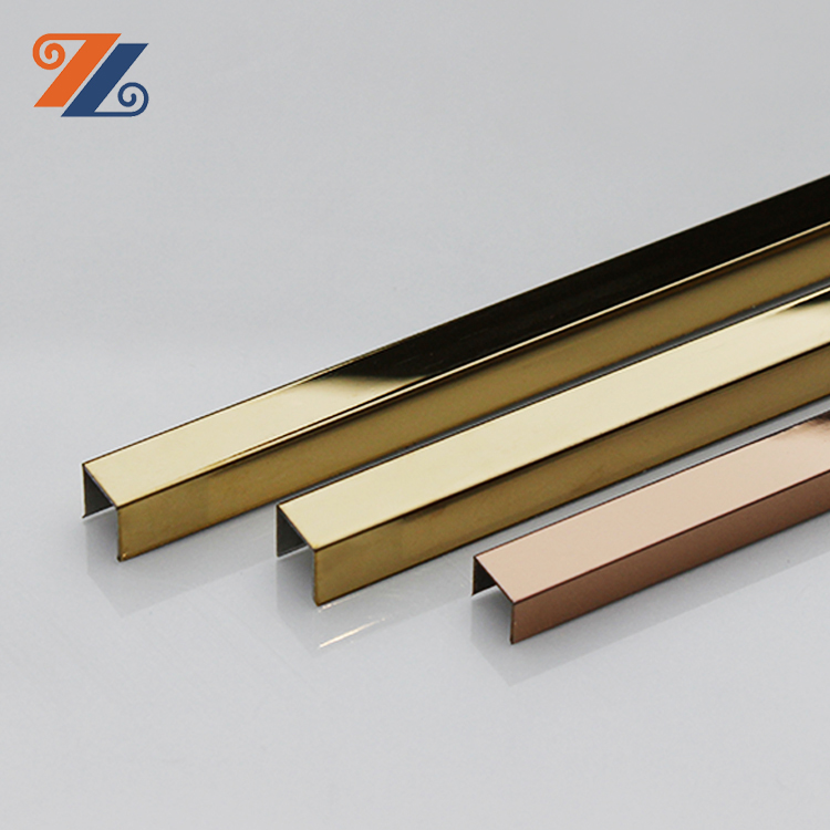 decorative wall trim supplier hongwang 304 316 stainless steel trim strip