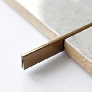 Grade 201 304 316 Gold Mirror Hairline Vibration Finish Stainless Steel L Shape Channel For Wall Edge Decoration