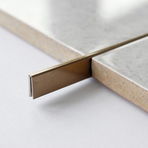 Grade 201 304 316 Gold Mirror Hairline Vibration Finish Stainless Steel L Shape Channel For Wall Edge Decoration