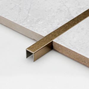 Decorative stainless steel profile stainless steel tile trim stainless steel U channel V channel