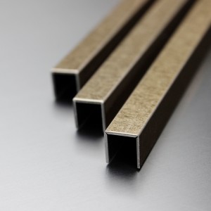 304 201 Stainless Steel Tile Trim U nga porma Para sa Salog Ug Pangdekorasyon sa Bungbong