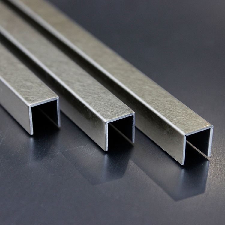 201 304 316 decorative metal corner trim stainless steel T profile