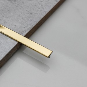 201 304 stainless steel shape T tile trim tile edging strips for ceramic interior decoration