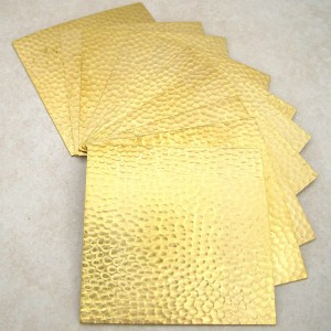 Hammered brass metal sheets – hermes steel