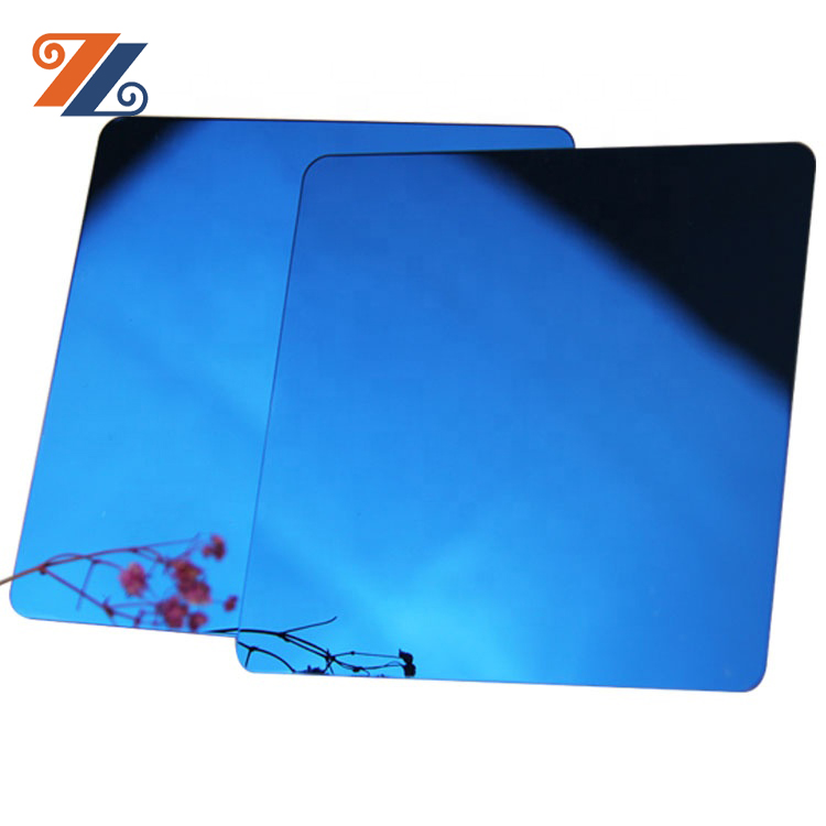 China Wholesale mirror finishing stainless steel sheet/coil Factories –
Stainless Steel Sapphire Blue Color Mirror Panel Hotel Decoration Engineering Custom – Hermes Steel detail pictures
