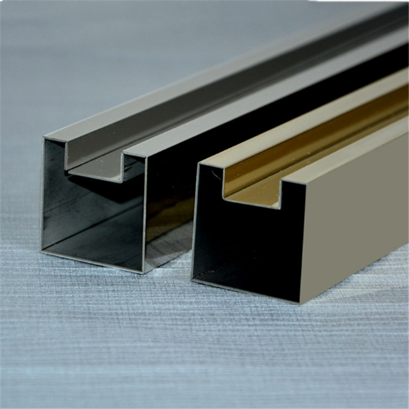 Decoration Material Metal Strip Profile Gold Stainless Steel