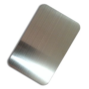 sus304 stainless steel hairline finish decorative plate