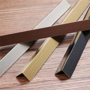 Edge Tile Trim Stainless Steel SS Profile For Wall Door Cabinet Ceiling Decoration