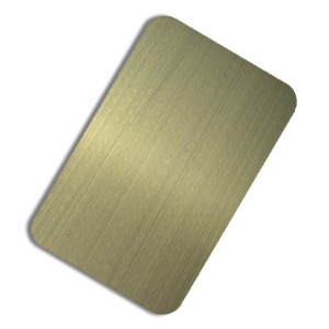 sus304 stainless steel hairline finish decorative plate